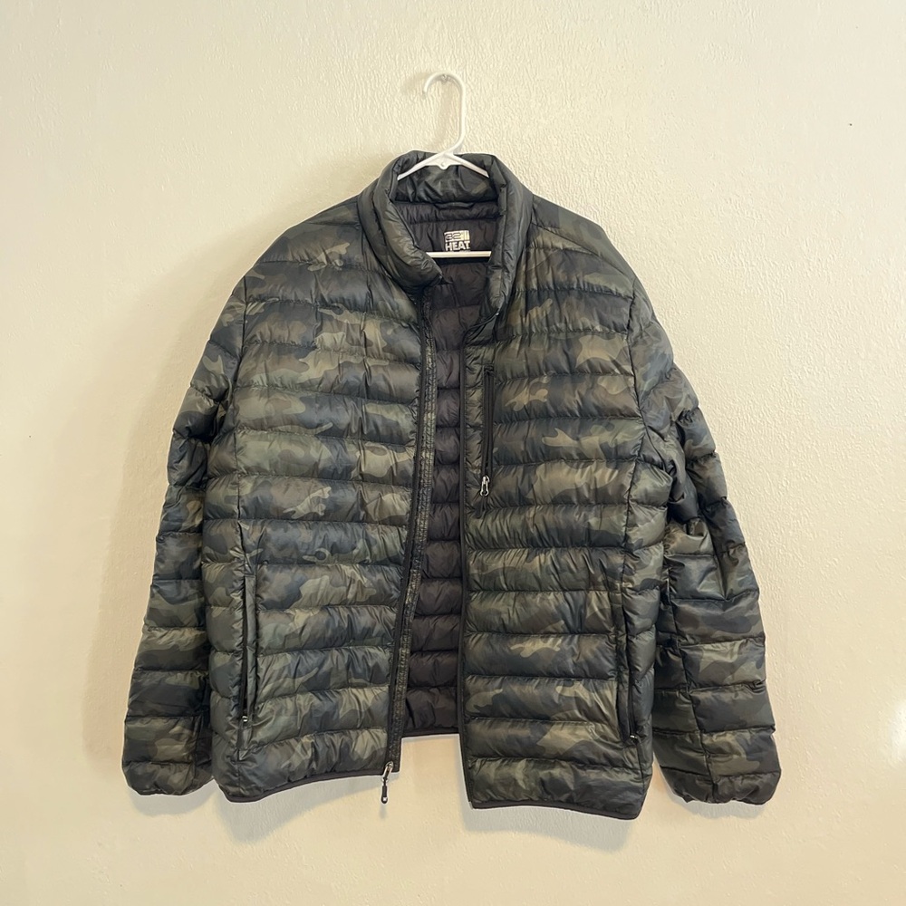 Down Camo Jacket
